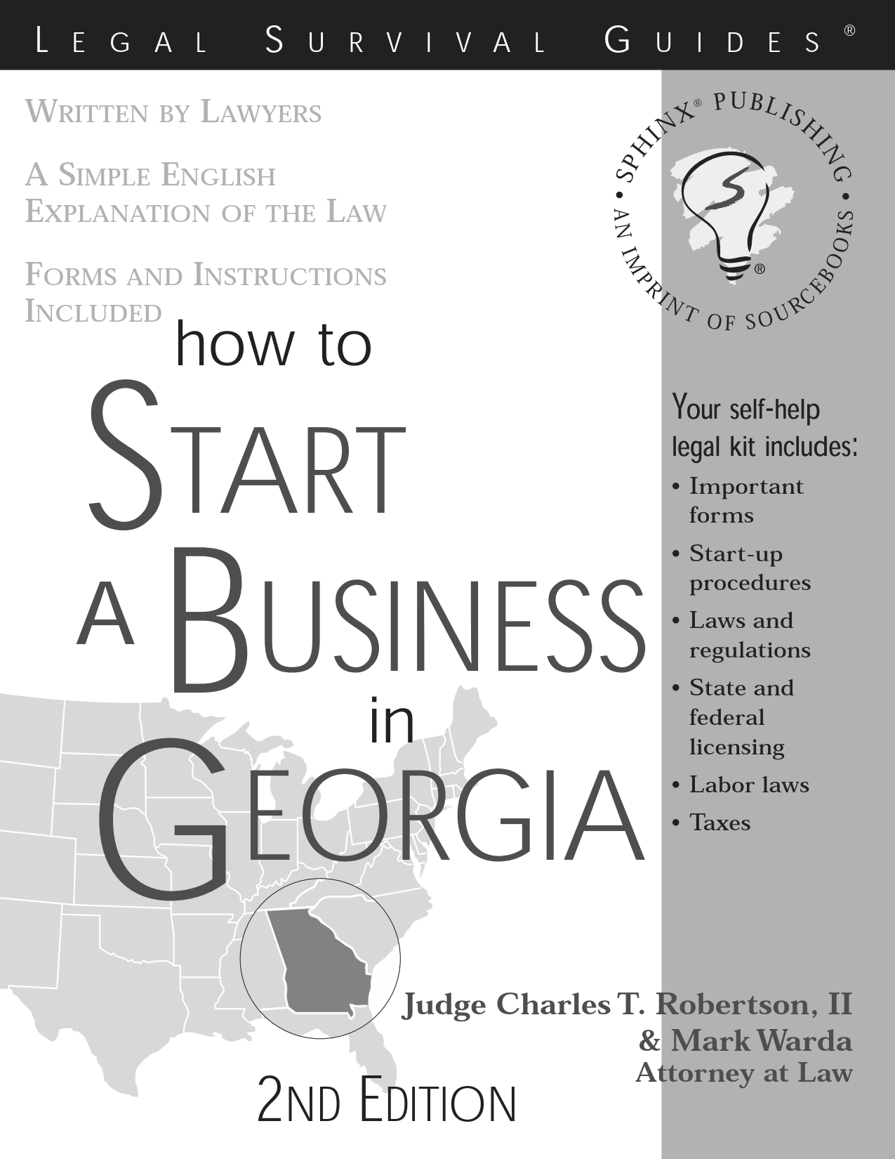 How to start a business in Georgia Charles T Robertson Mark Warda