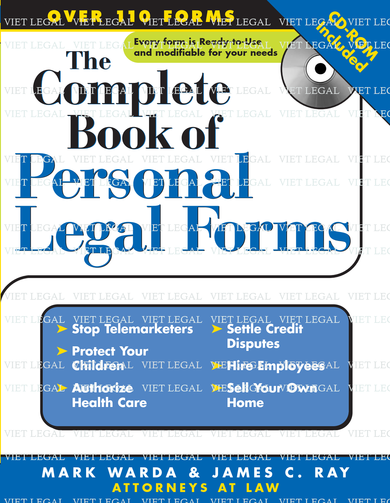 The complete book of Personal Legal Forms - Mark Warda & James C. Ray (2005)